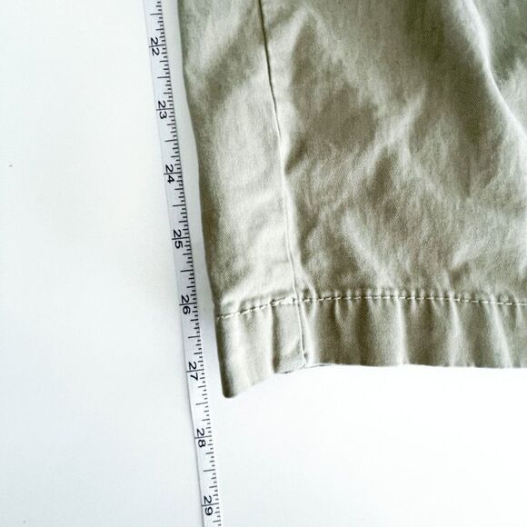 Banana Republic Womens Casual Pants Girlfriend Fit Light Olive Green Size 14 - Picture 9 of 9